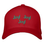 Embroidered Christmas Sayings embroidered hats