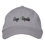 Embroidered classic Goya Republic Logo hat embroidered hats