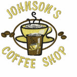 Embroidered Coffee Shop embroidered shirts