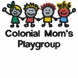 Embroidered Colonial Mum's Member T-Shirt