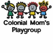 Embroidered Colonial Mum's Member T-Shirt