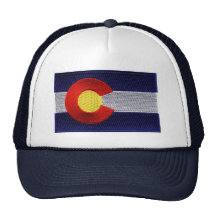Embroidered Colorado Flag Hat