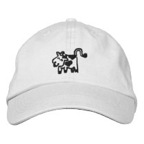 Embroidered Cow Hats Embroidered Baseball Caps