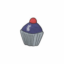Embroidered Cupcake