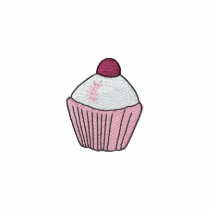 Embroidered Cupcake