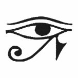 Embroidered eye of Horus Woman T-shirt embroidered shirts