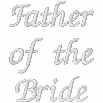 Embroidered Father of the Bride Polo Shirt