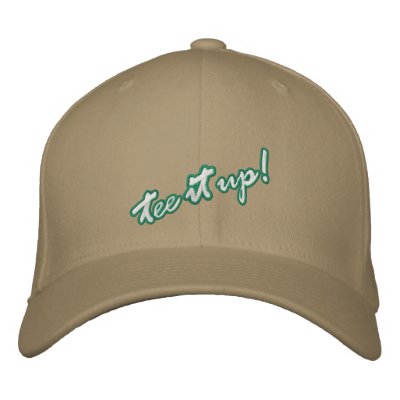 embroidered golf cap embroidered hats by golfgoodies
