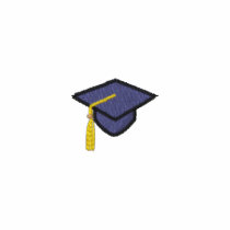 Embroidered Graduation Cap Women's T-shirt