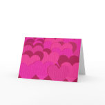 Embroidered hearts cards