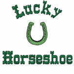 Embroidered Horseshoe T shirt embroidered shirts