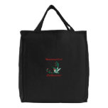 Embroidered Hummingbird Tote embroidered bags