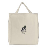 Embroidered Light Hearted Icelandic embroidered bags