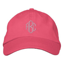 Embroidered Monogram Wedding Team Hat