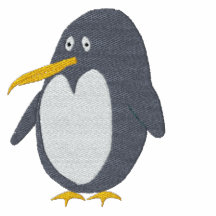 Embroidered Penguin T-Shirt