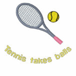Embroidered Tennis Jacket embroidered shirts