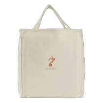 Embroidered Tote Bag
