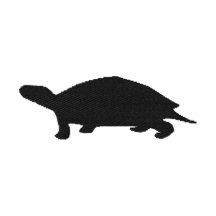 Embroidered Turtle Woman T-Shirt