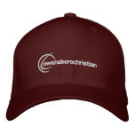 Embroidered White Logo Hat embroidered hats