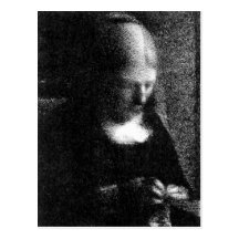 Embroidering  by Seurat Post Card