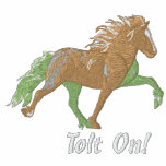 Embroidery Shaded  Tan Icelandic
