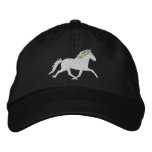 Embroidery Speed Pace white embroidered hats