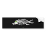 emek_bp_fish_gasmask_sticker bumper sticker
