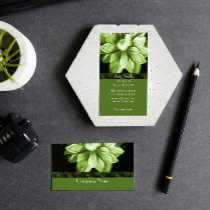 Emerald Bloom Business Card