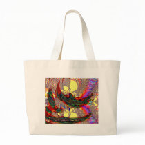 Emerald Boats Tote Bag