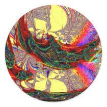 Emerald Boats Round Sticker