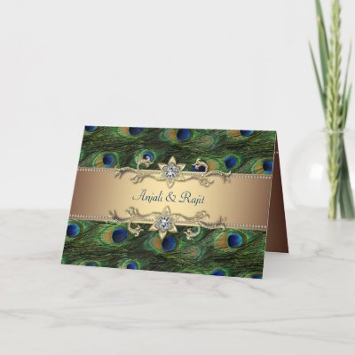 christian wedding invitation cards blue and peacock green
