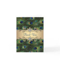 Emerald Green Gold Royal Indian Peacock Wedding cards