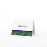 Emerald Green Royal Blue Peacock Feathers Wedding cards