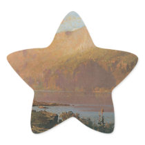 Emerald Lake Near Tahoe Star Stickers