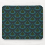 Emerald Nouveau Peacock Drops