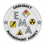Emergency Management Agency Logo embroidered shirts