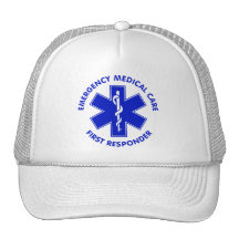 Emergency Medical Care First Responder Mesh Hat