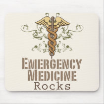 Emergency Medicine Rocks Mousepad