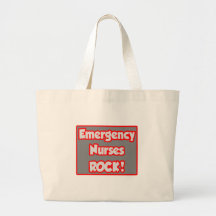 Emergency Nurses Rock! Canvas Bag