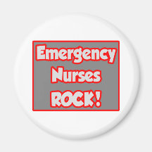 Emergency Nurses Rock! Magnet