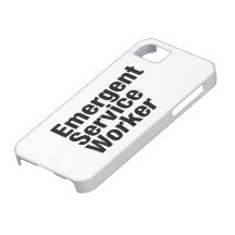 Emergent Service Worker iPhone 5 Case
