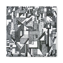 Emerging Geometry Refrigerator Magnet