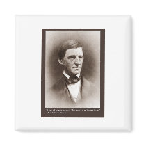 Emerson Beauty/Art Quote Gifts Tees & Collectibles Magnet