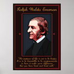Emerson - Purpose of Life Print