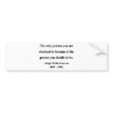 Emerson Quote 1a bumper stickers
