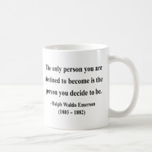 Emerson Quote 1a Coffee Mugs