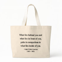 Emerson Quote 2a Canvas Bag