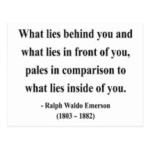 Emerson Quote 2a Post Cards