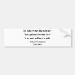 Emerson Quote 3a Bumper Stickers