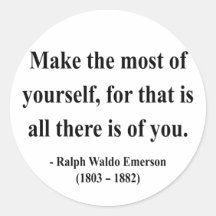 Emerson Quote 6a Stickers